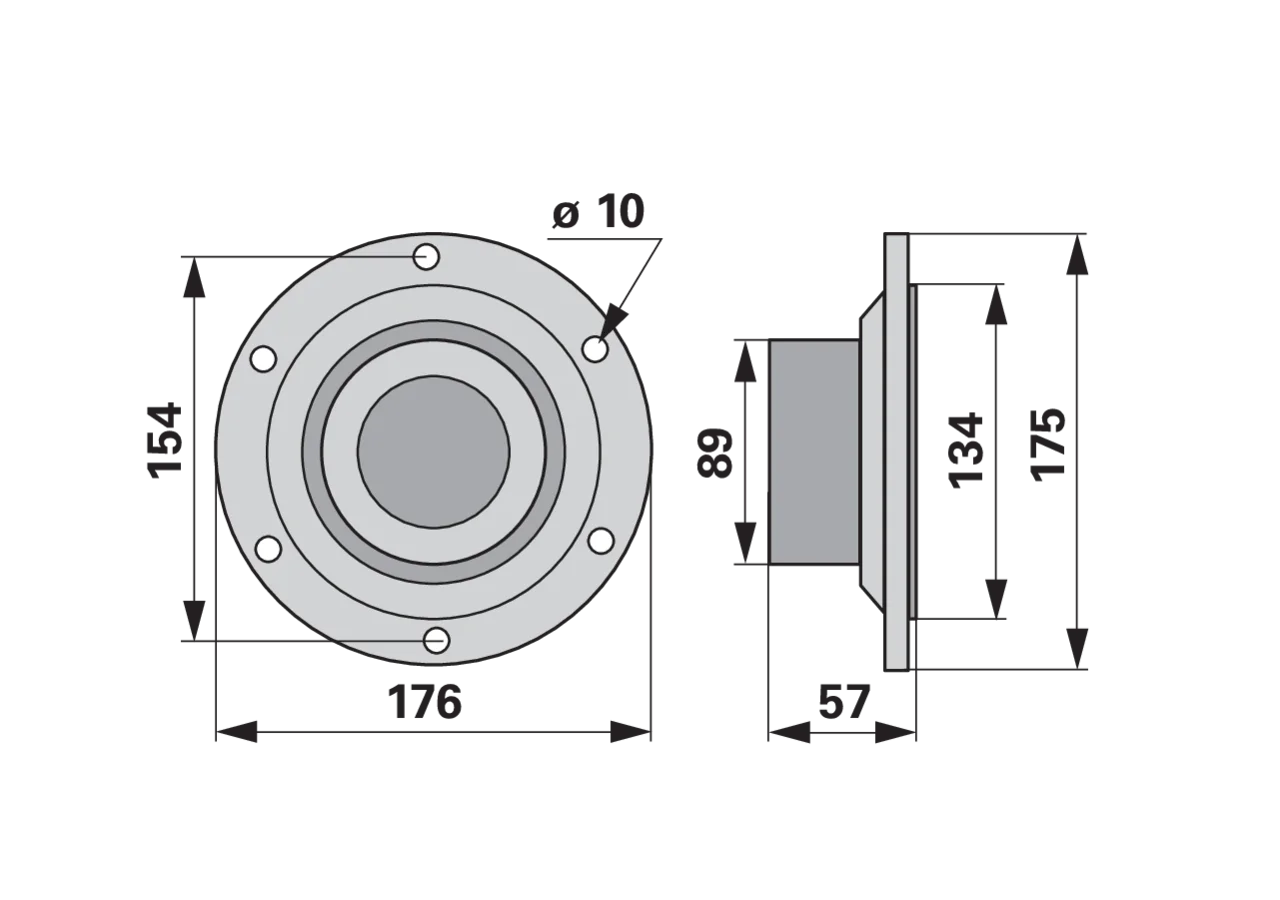 Deckel vorne Kuhn 56144400 Kuhn