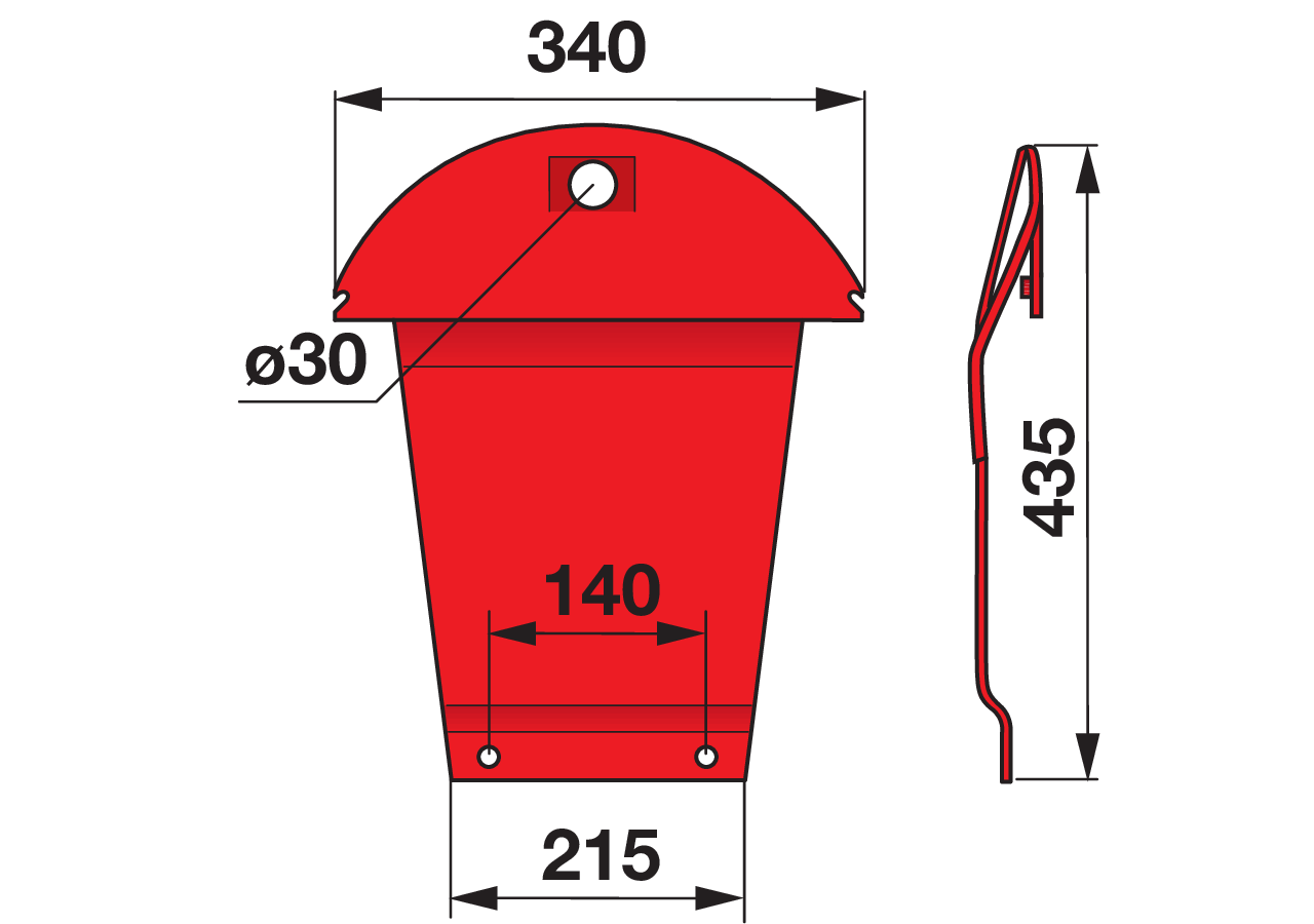 Gleitkufe – passend für Niemeyer 051174 GartenShop24