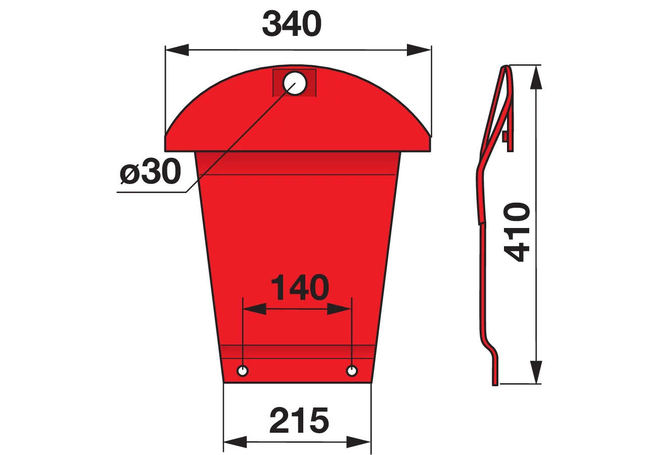 Gleitkufe – passend für Niemeyer 051175 GartenShop24