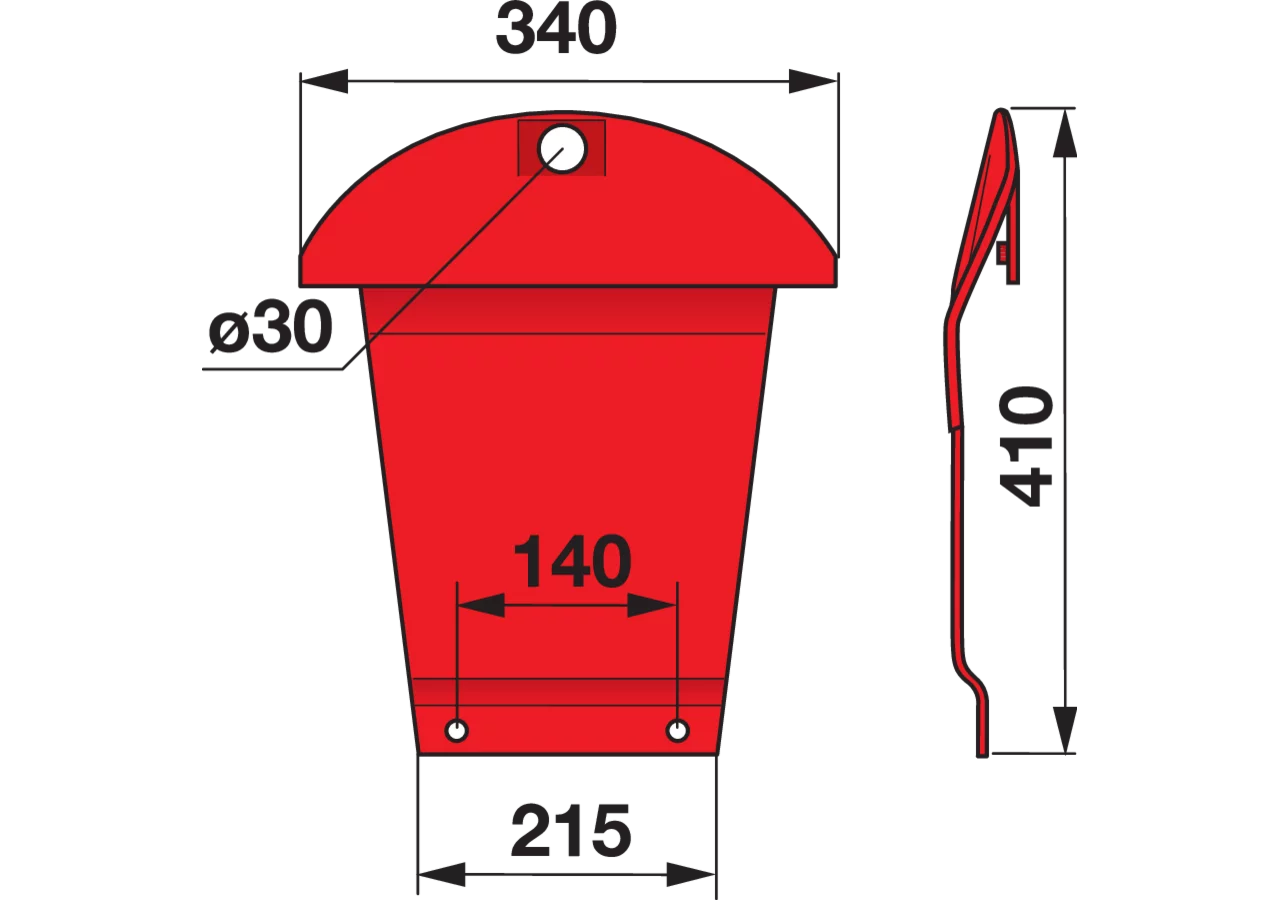 Gleitkufe – passend für Niemeyer 50958 GartenShop24