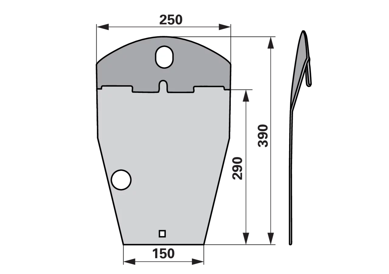 Gleitkufe – passend für Vicon-PZ 5512510086 GartenShop24