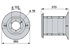 Mähtrommel AD 393 mm Deutz-Fahr TG0100K0 Deutz-Fahr