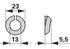 Federring M12, DIN 74361 Claas 236445.0 Claas