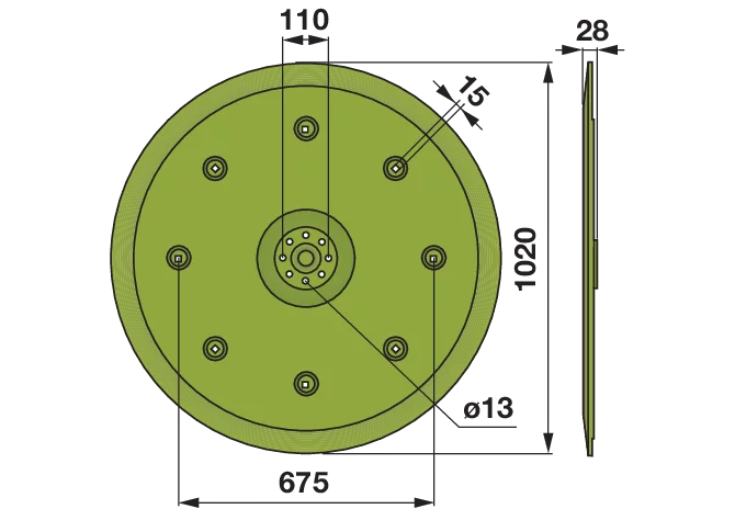 Gleitsohle AD 1.020 mm – passend für Claas 951271.0 GartenShop24