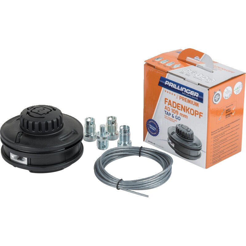 Prillinger Premium Fadenkopf AD 109 mm, Tap-N-Go PRILLINGER Premium
