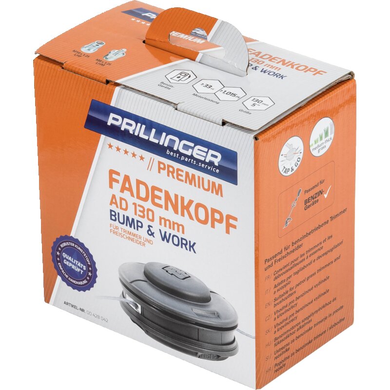 Prillinger Premium Fadenkopf AD 130 mm, Bump-N-Work PRILLINGER Premium