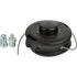 Tecomec Fadenkopf AD 109 mm, Tap-N-Go Tecomec 50719069 – mit Gewindeadapter M10 x 1