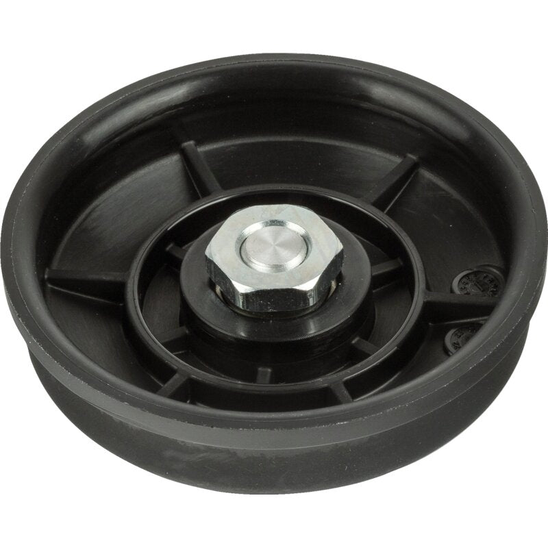 Tecomec Druckknopf BNW 130, verstärkt mit Alu mit Lager drehbar K00401264 – Drehbarer Knopf mit Aluplatte passend zu Bump-N-Work 130