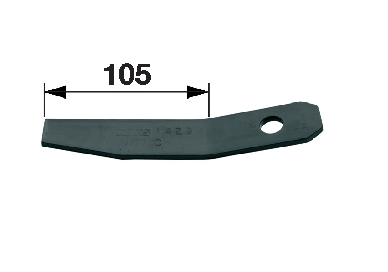 Aufbereiterzinke L 105 mm, links Claas 938752.0 Claas