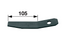 Aufbereiterzinke L 105 mm, links Claas 938752.0 Claas