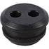 Gummitülle DM 18 mm, 2 x 5 mm Löcher für Benzintank