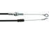 Bremszug L 1180 mm – Mit Anschlussteile: Öse und Z-Form – passend für GGP, Castel Garden 81000639 GartenShop24 - Hochwertige Gartengeräte
