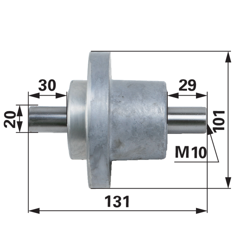 Husqvarna Messerspindel L 131 mm 506533402