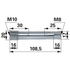 Stiga Messerwelle L 108,5 mm 1134039701