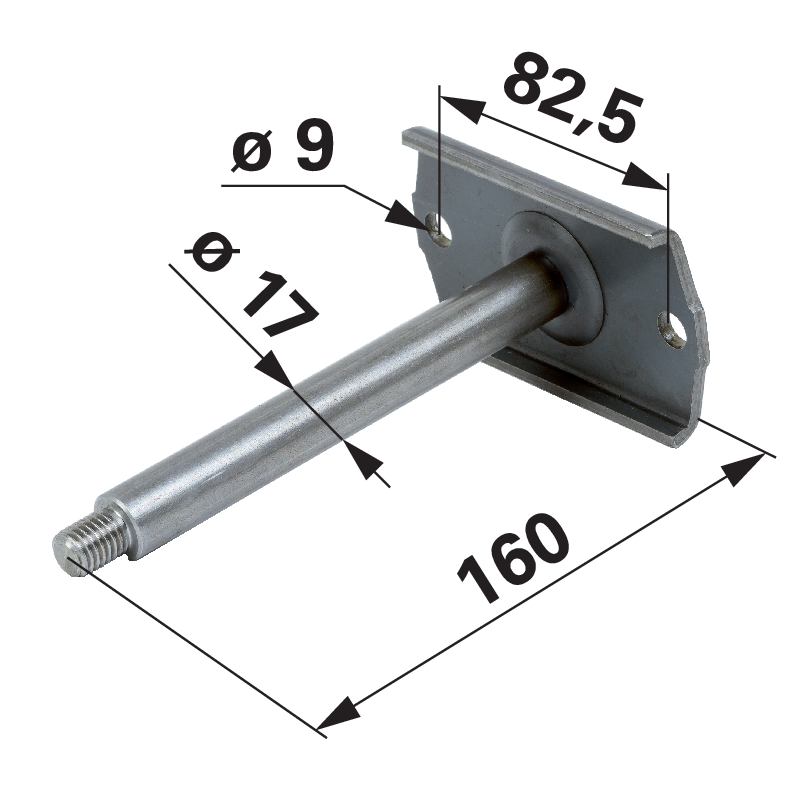 Stiga Messerwelle L 160 mm 1134505203