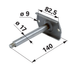 Stiga Messerwelle L 140 mm 1134505204