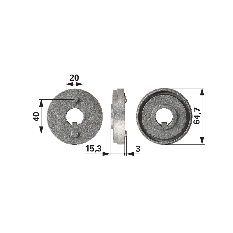 Husqvarna Messerhalter ID 20 mm 544064901