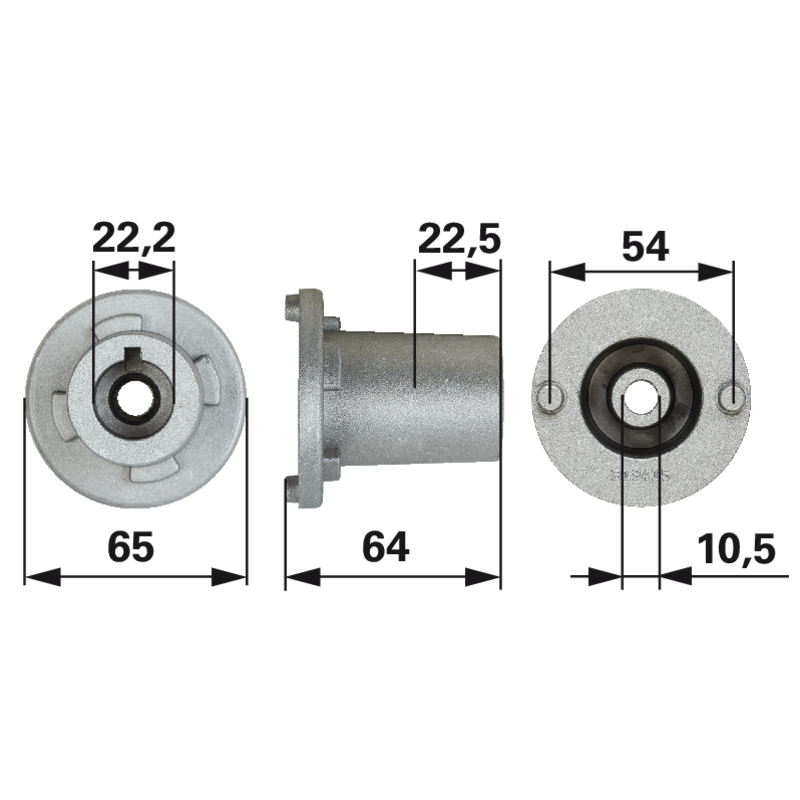 Stiga Messerhalter ID 22,2 mm 1111214201