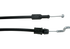 Lenkzug L 990 mm Mit Anschlussteile: Nippel und Z-Form anstelle von MTD 7460956, 7460956C, 9460956C GartenShop24 - Hochwertige Gartengeräte