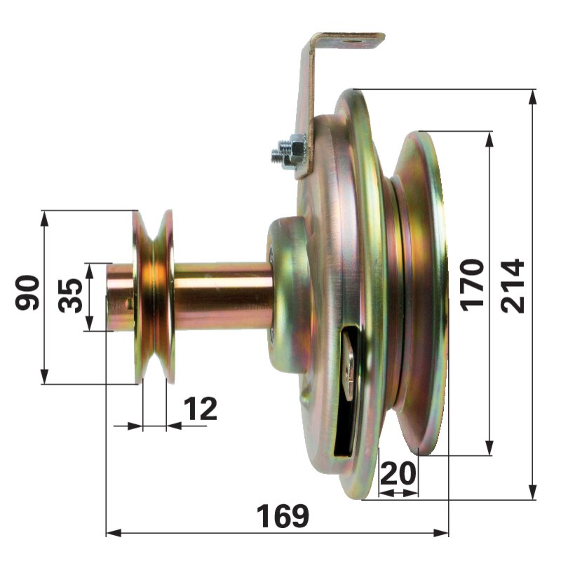 MTD Messerkupplung mechanisch 71704743