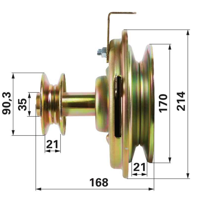 Messerkupplung mechanisch anstelle von MTD 717-05283 MTD