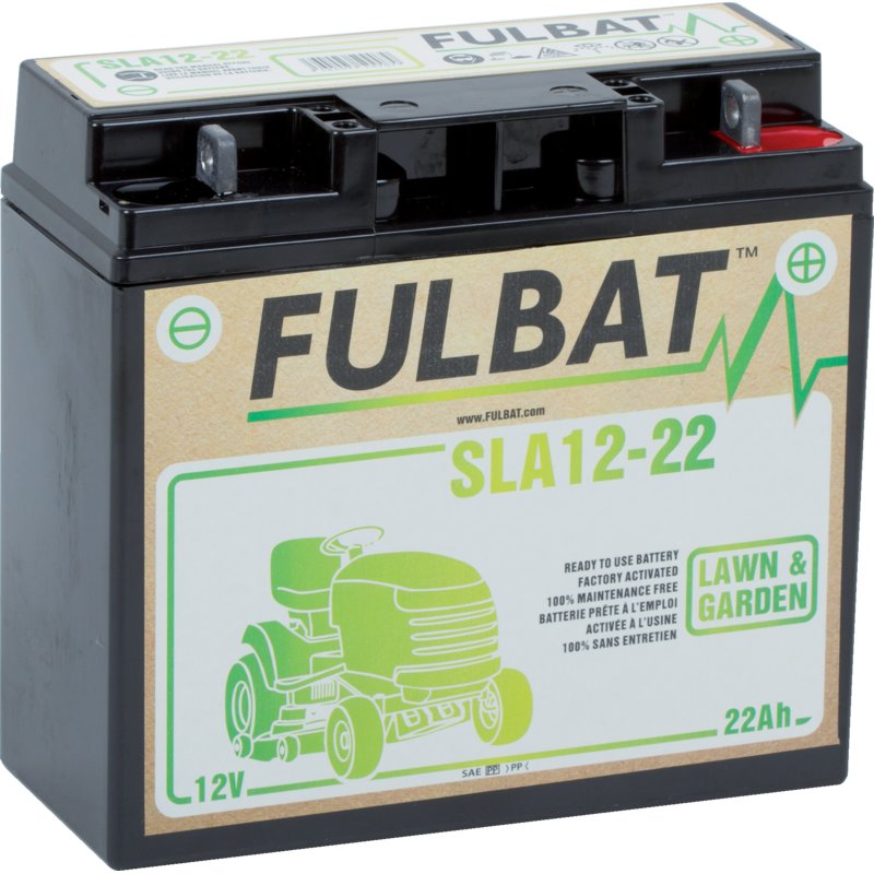 Fulbat Batterie 12 V, 22 Ah, 210A SLA12-22
