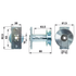 MTD Messerhalter ID 22,2 mm 68702555