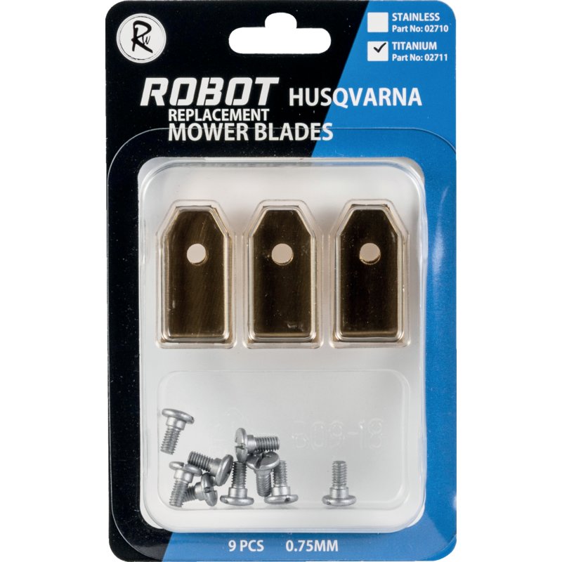 Husqvarna Messerklinge 9-teilig im Blister, Titan 577606402