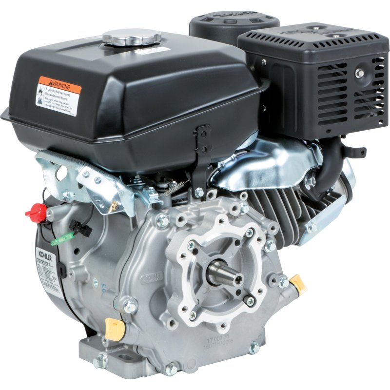 Kohler Benzinmotor 9,5 PS und Hubraum 277 ccm, ohne Lichtmaschine Kohler Command Pro CH395 CH395-0111, CH395, CH395-3211, ... – 4-Takt-Motor für Motormäher Kohler