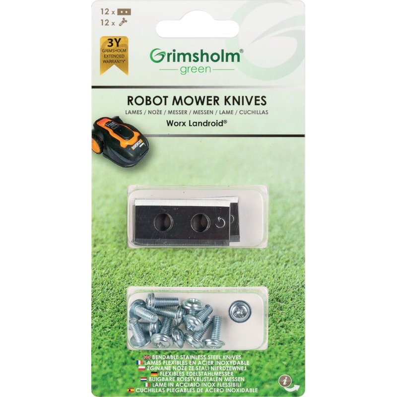Worx Landroid Messerklinge 12-teilig im Blister Worx Landroid