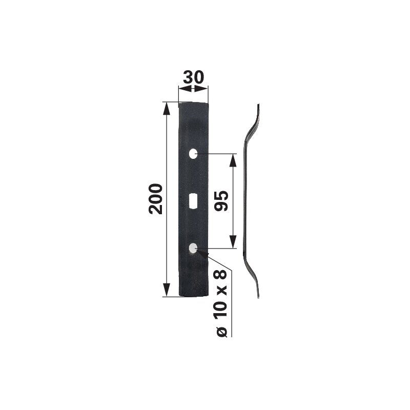 Stihl Ersatzmesser L 200 mm, im Blister