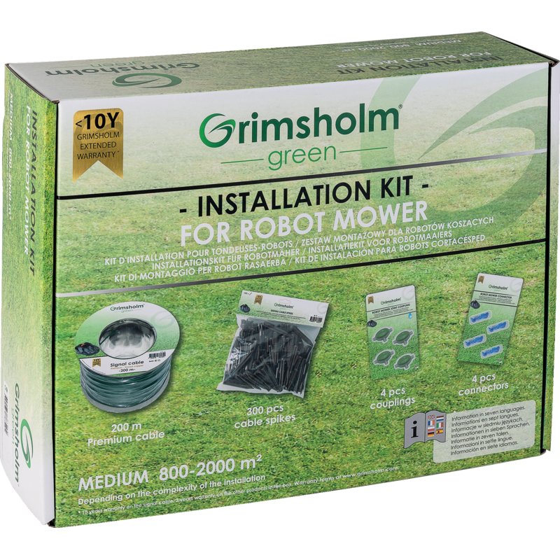 Installationspaket mit 200 Meter Kabel