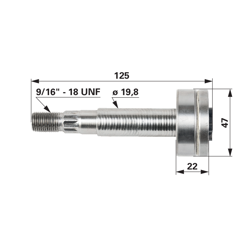 Husqvarna Messerwelle L 125 mm 532137553