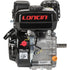 Benzinmotor Loncin H200-A-E5, 4,1 KW KW 20 mm x 53 mm – H200 196 ccm 4