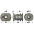 Stiga Messerhalter KWD: 22mm innen 122465607/3, 122465607/4, 122465607/0 Stiga
