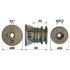 Castel Garden Messerhalter ID 22,2 mm 224656110