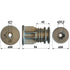 Castel Garden Messerhalter ID 22,2 mm 224656090