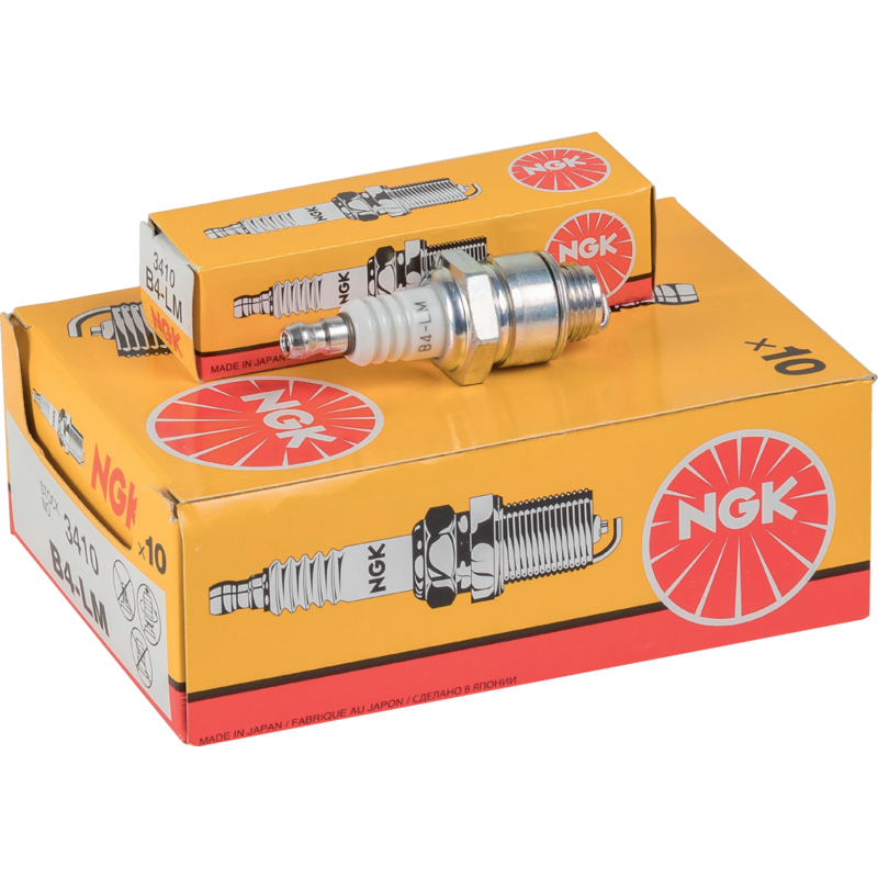 NGK Zündkerze NGK B4LM, Packung, 10 Stück