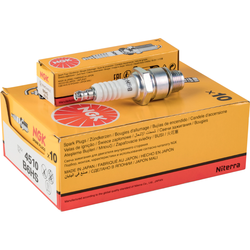 NGK Zündkerze NGK B6HS, Packung, 10 Stück
