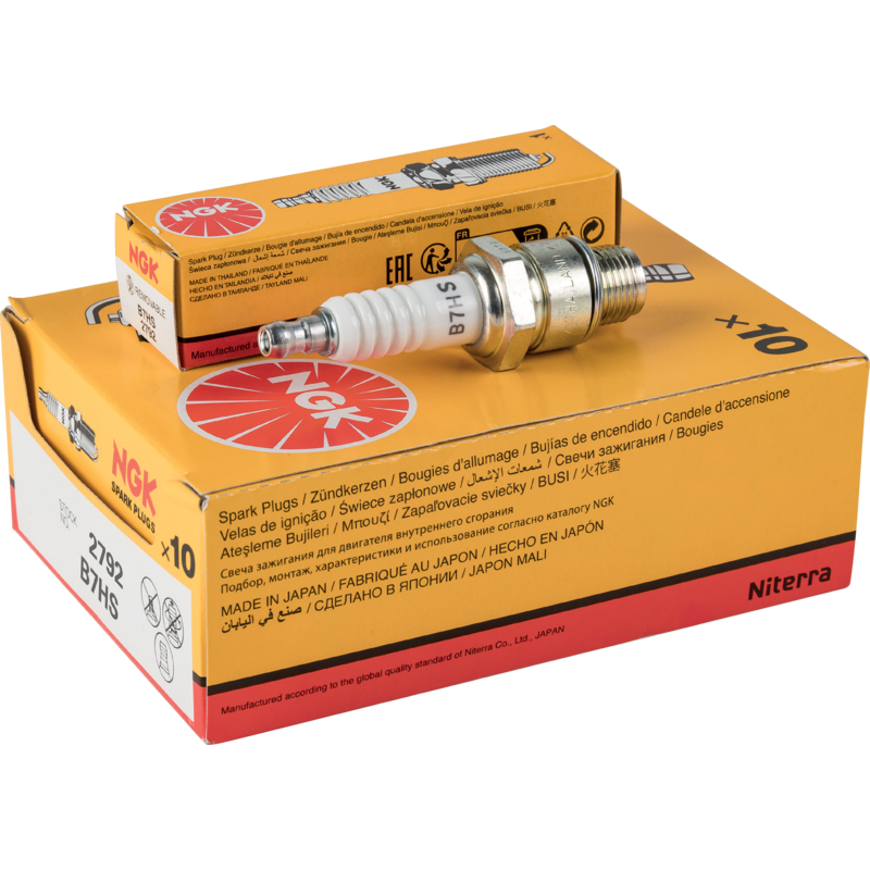 NGK Zündkerze NGK B7HS, Packung, 10 Stück
