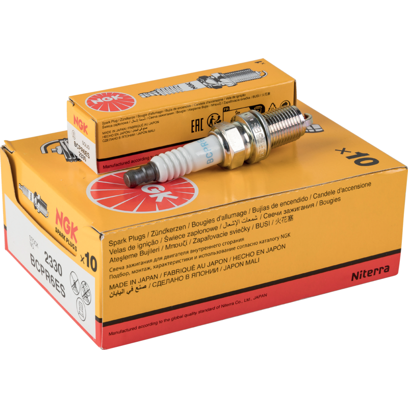 NGK Zündkerze NGK BCPR6ES, 10 Stück