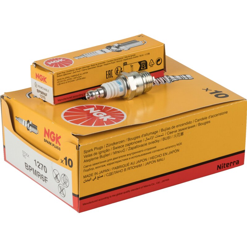 NGK Zündkerze NGK BPMR6F, 10 Stück