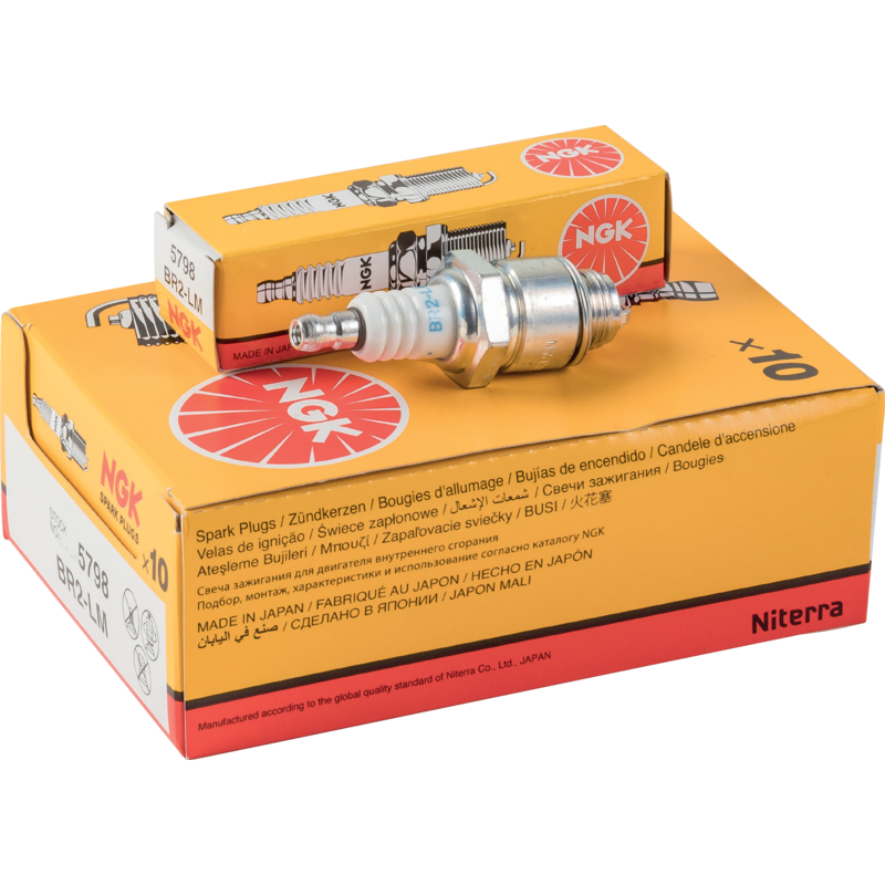 NGK Zündkerze NGK BR2LM, Packung, 10 Stück