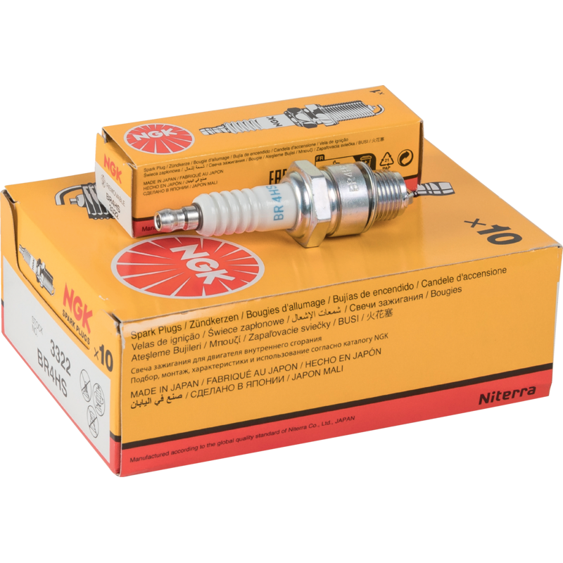 NGK Zündkerze NGK BR4HS, 10 Stück