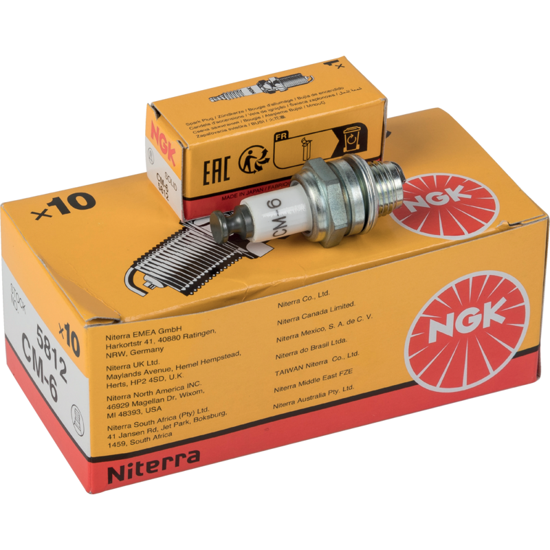 NGK Zündkerze NGK CM6, Packung, 10 Stück