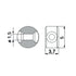 Lötnippel ID 1,5 mm, L 3,7 mm, 10 Stück