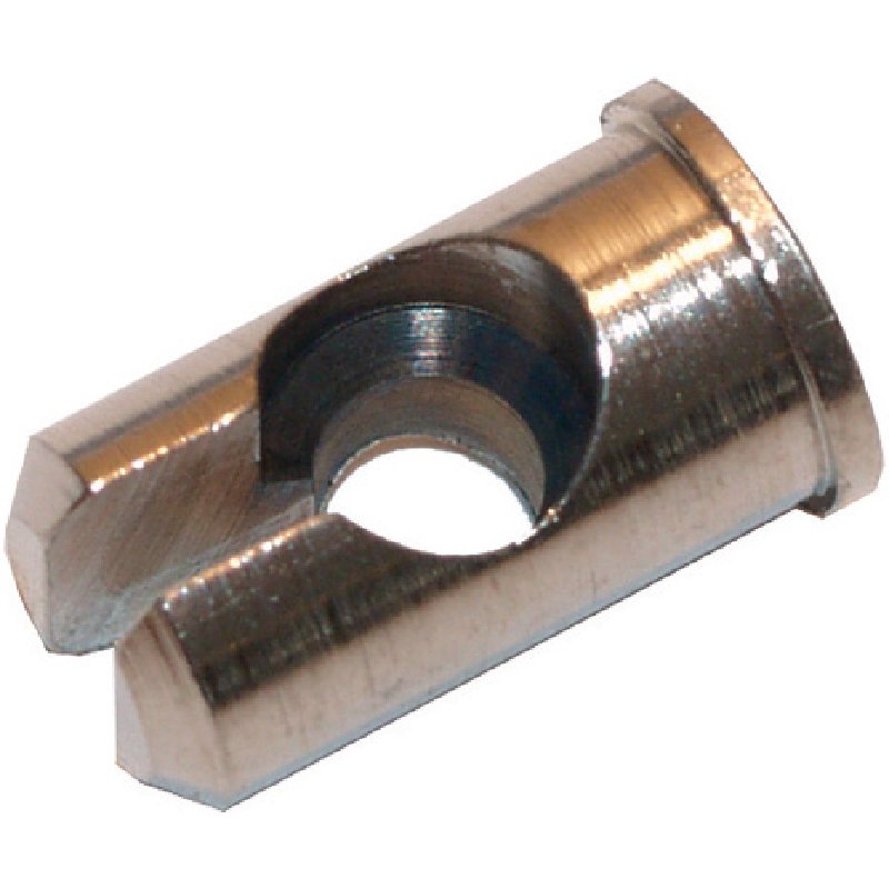 Lötnippelaufnahme für Seil 2,5 mm, 10 Stück