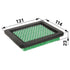 Luftfilter flach, L 131 x B 114 mm – Luftfilter passend für Honda GartenShop24 - Hochwertige Gartengeräte
