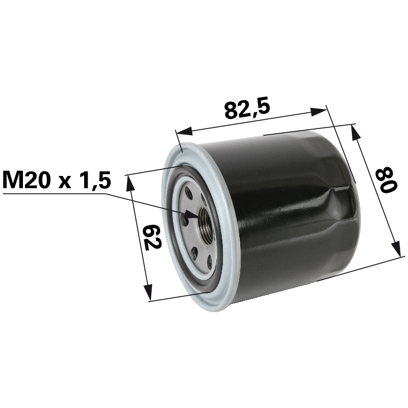 Honda Ölfilter L 82,5 mm 15410