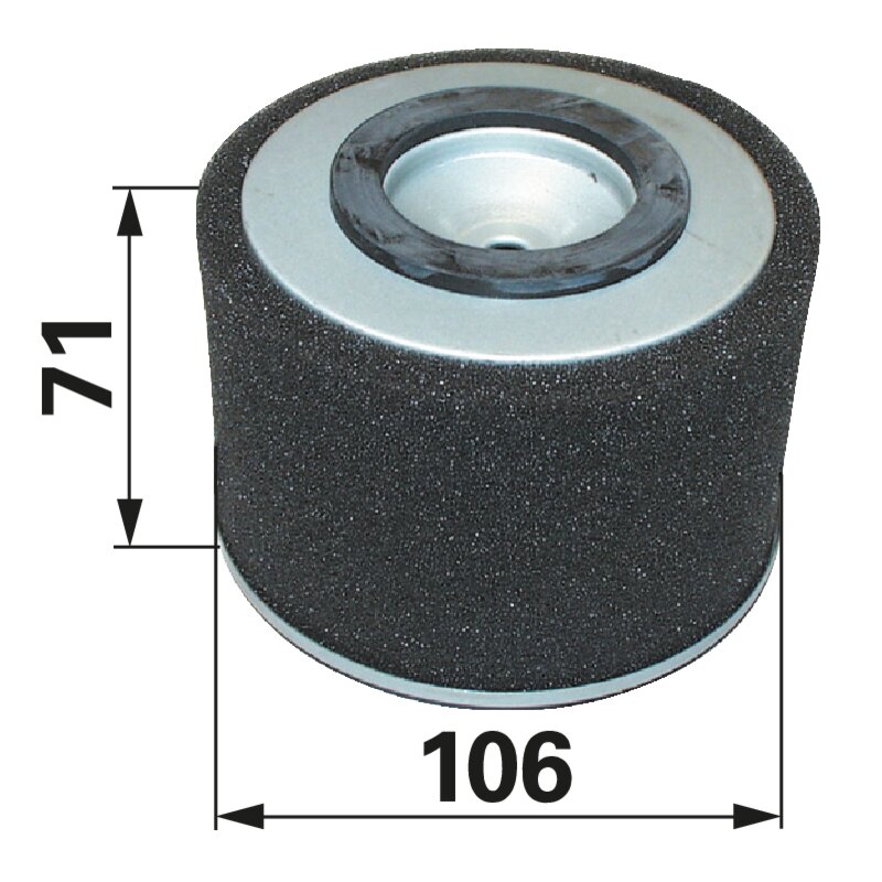Kubota Luftfilter rund, AD 106 mm 1245111080